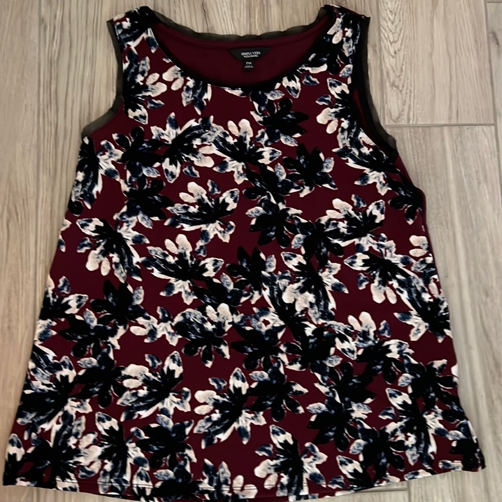 Vera Wang Dress Tank Top